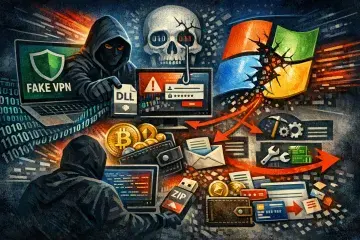 NWHStealer Spreads Through Fake VPNs and Tainted Windows Tools